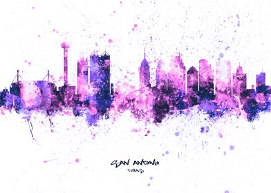 San Antonio Texas Skyline