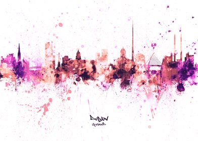 Dublin Ireland Skyline