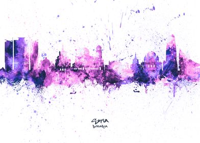 Sofia Bulgaria Skyline