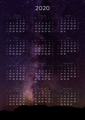 Calendar 2020 — Moon 5