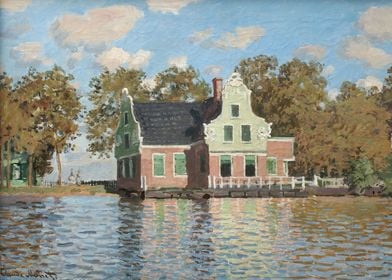 Houses on the Zaan River a