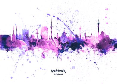 Hannover Germany Skyline