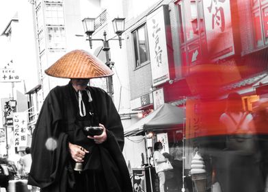 Monk in Japan