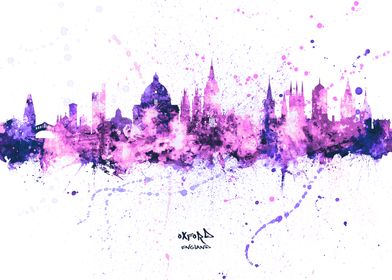 Oxford England Skyline