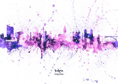 Porto Portugal Skyline