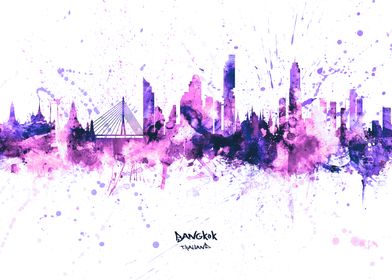 Bangkok Thailand Skyline