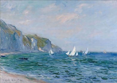 Cliffs and Sailboats at Po