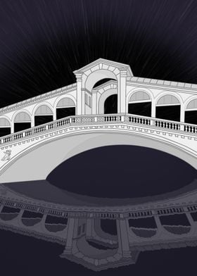 Ponte Rialto Monochrome