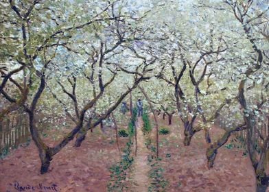 Orchard in Bloom 1879