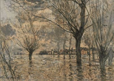 Vetheuil the Flood 1881