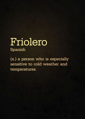 Friolero