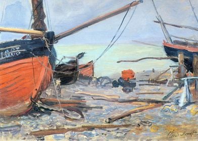 Boat on the Beach 1885