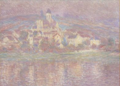 Vetheuil at Sunset 1901 0