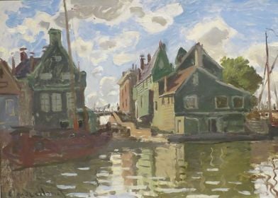 Canal at Zaandam 1871