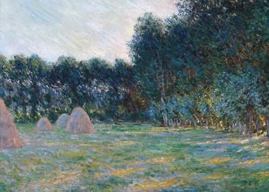 Meadow with Haystacks near