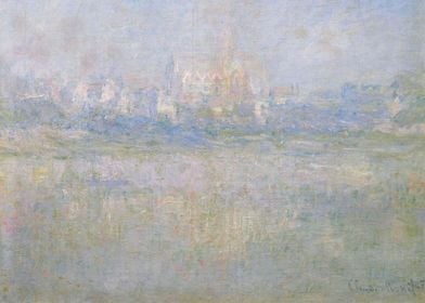 Vetheuil at Sunset 1901 0