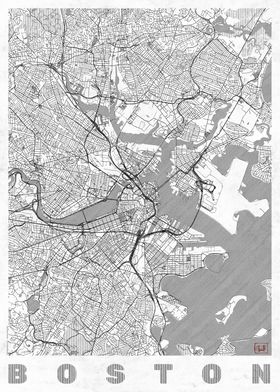 Boston Map Line