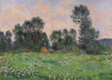 Meadow in Giverny 1890