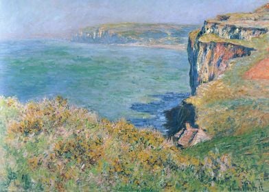 Cliff at Grainval 1882