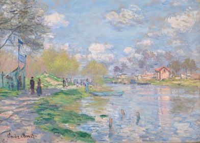 Spring by the Seine 1875