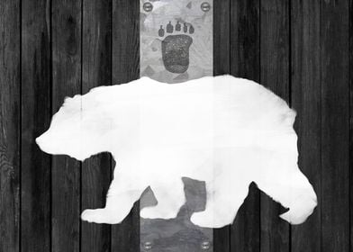 White Spirit Totem Bear