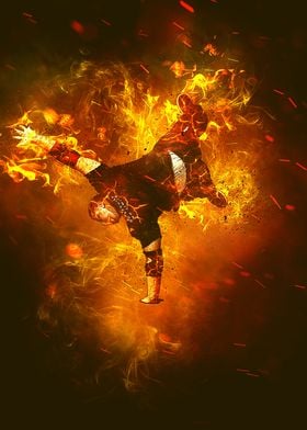 Break Dancer on Fire 2