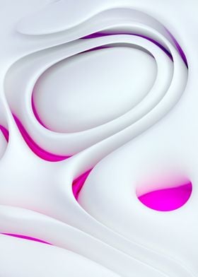 3d modern abstract waves