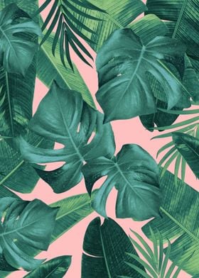 Tropical Jungle Leaves-preview-1