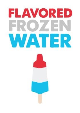 Flavored Frozen Water