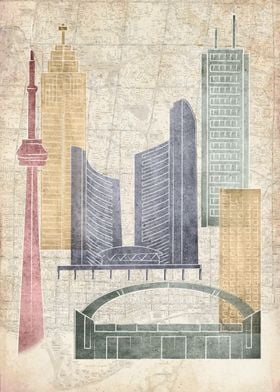 Toronto Buildings and Map