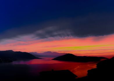 Entrance to Bay of Kotor