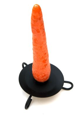 candlestick with carrot