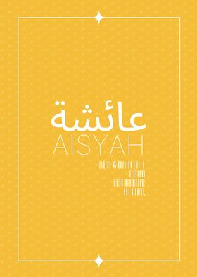 A girl named Aisyah