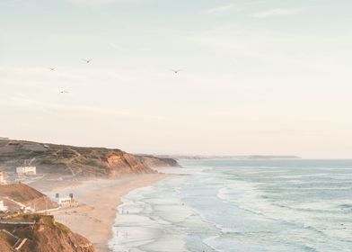 View of beautiful coast