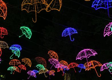 Sparkling Umbrella Lights