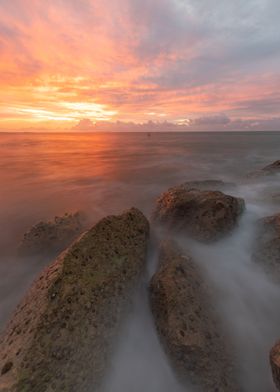 Sunrise on the rocks