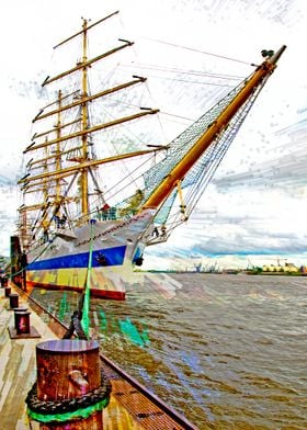 Sailing ship Mir