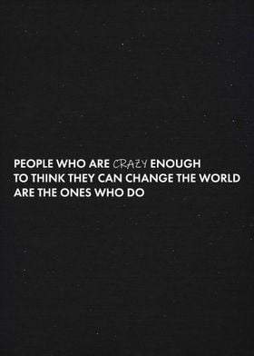 Change The World