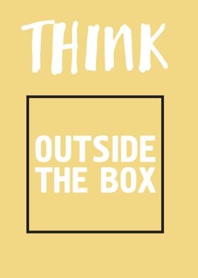 Think outside the box