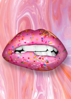 Donuts Lips