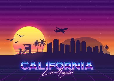 LA California Synthwave