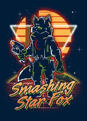 Retro Smashing Star Fox