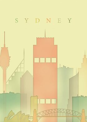 Sydney Australia Skyline