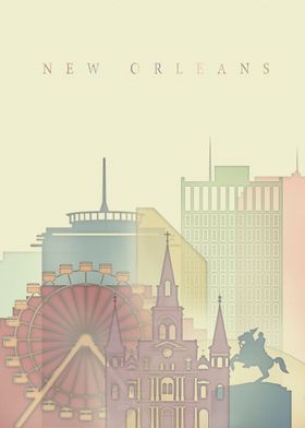 New Orleans Skyline 