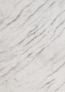 Marble Silver Glitter 1