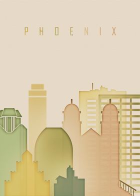 Phoenix Arizona Skyline