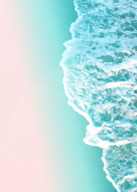 Turquoise Blush Ocean 1