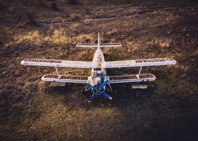 Abandoned plane