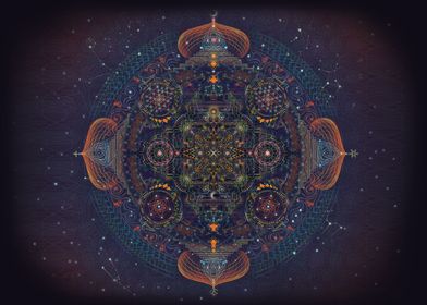 One god mandala