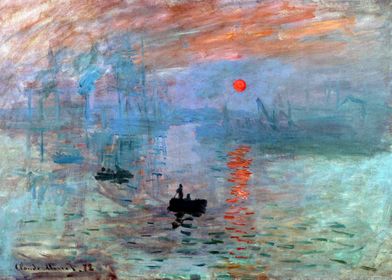 Monet Impression Sunrise